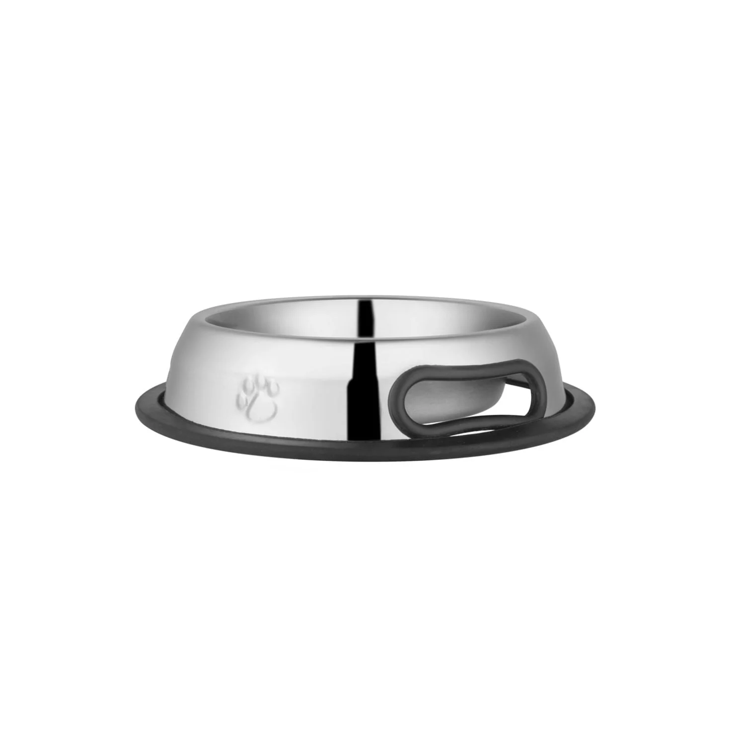 Jeffers Pet Embossed No-Tip Anti-Skid Stainless Steel Pet Bowls for Dogs, Cats, Puppies, Kittens – Rubber Base, Food & Water Feeding Dish - Image 5