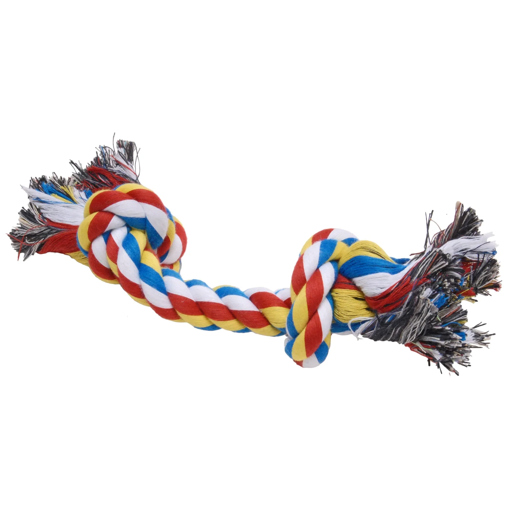 Jeffers Multi-Colored Braided Rope Bone Tug Toy for Dogs - Image 3