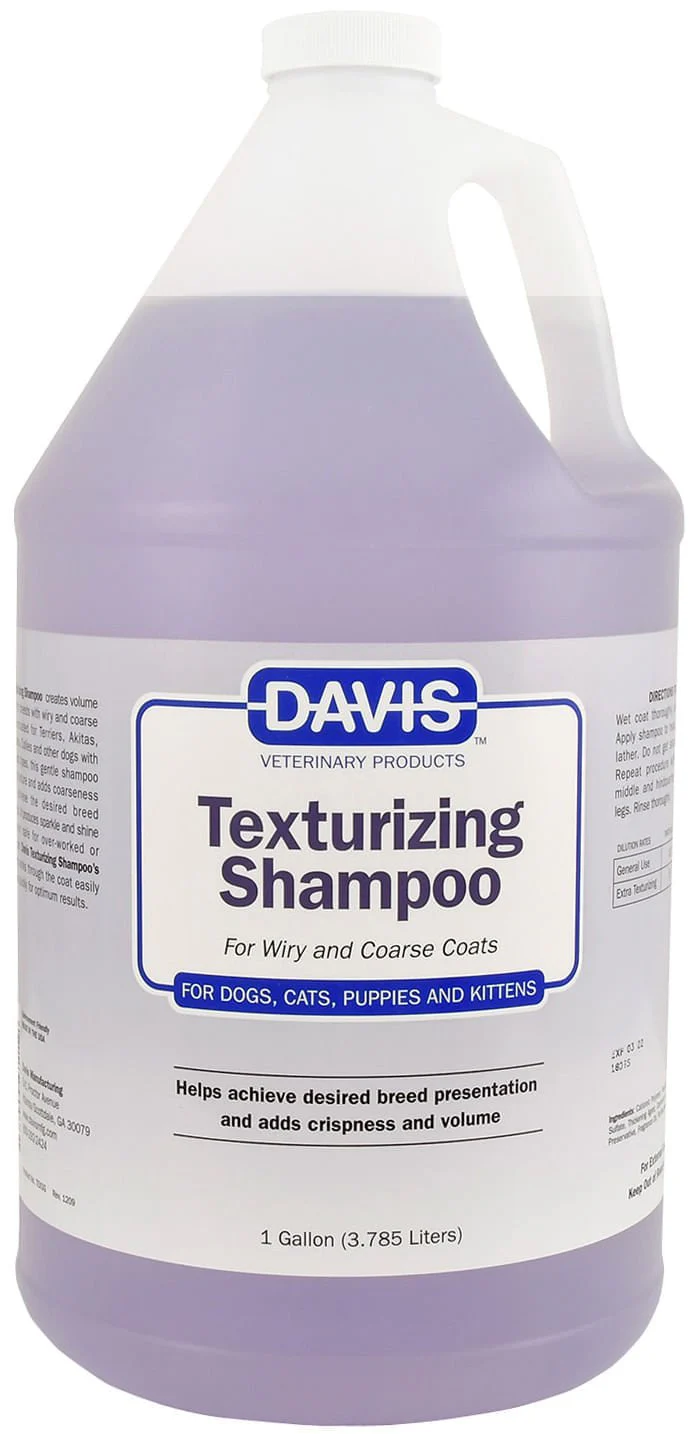 Davis Texturizing Pet Shampoo for Wiry & Coarse Coats, Dogs & Cats - Image 4
