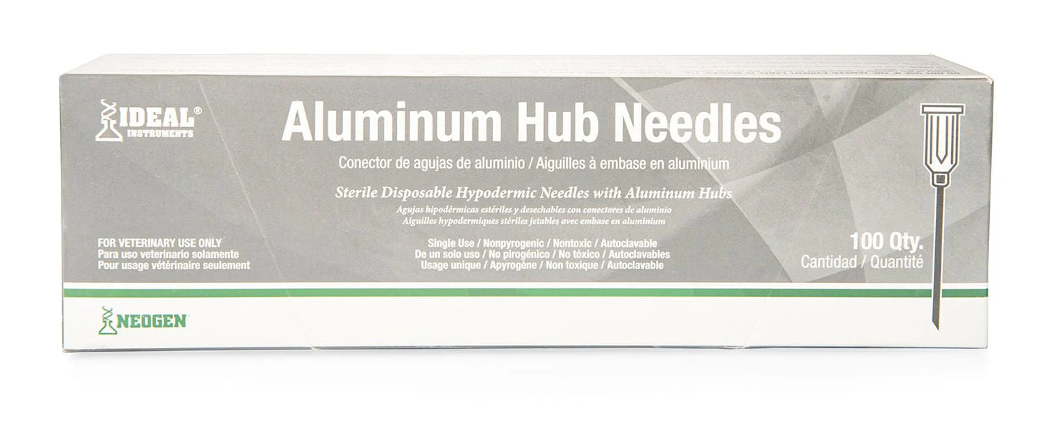 Jeffers Aluminum Hub Needles, Box of 100 - Image 4