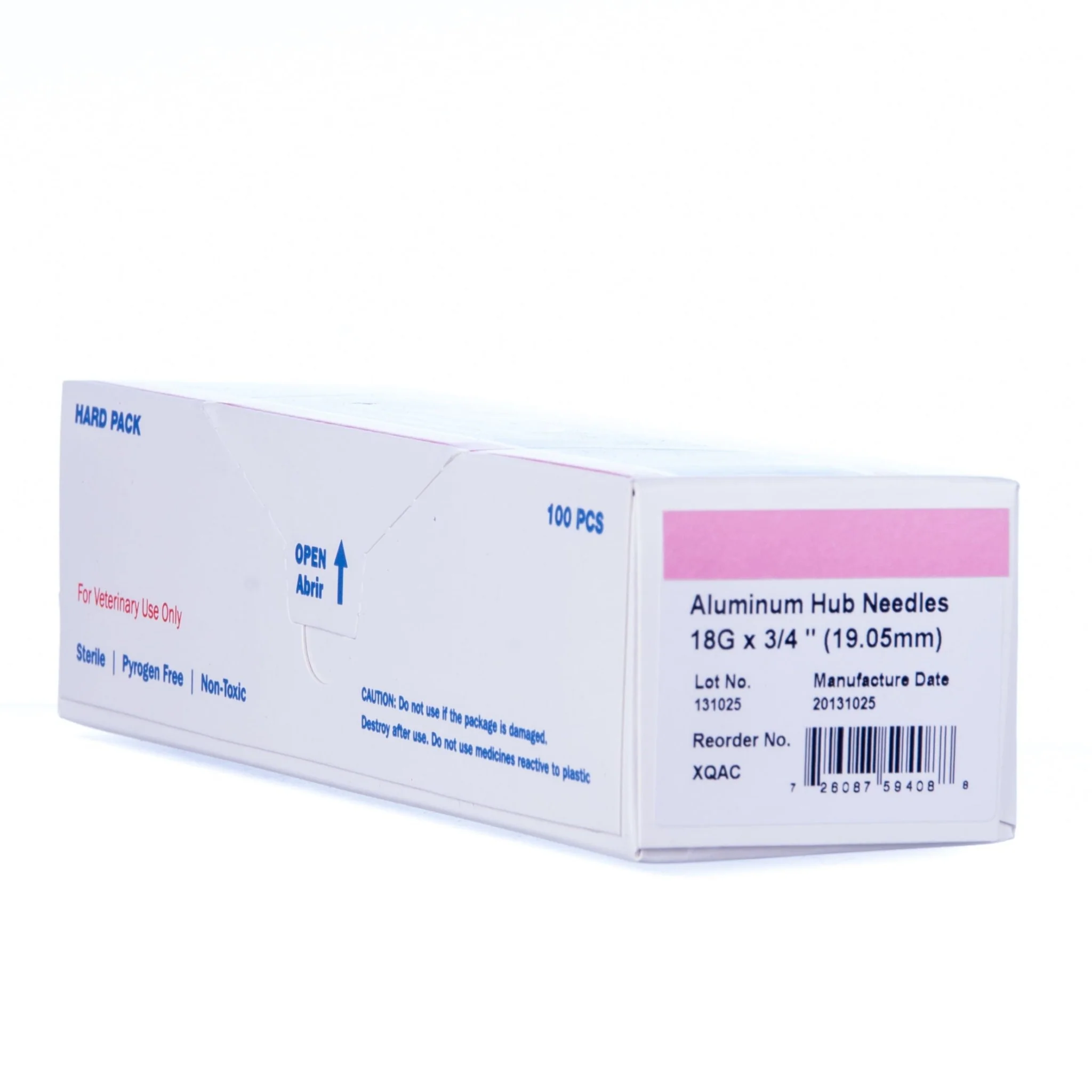 Jeffers Aluminum Hub Needles, Box of 100 - Image 9