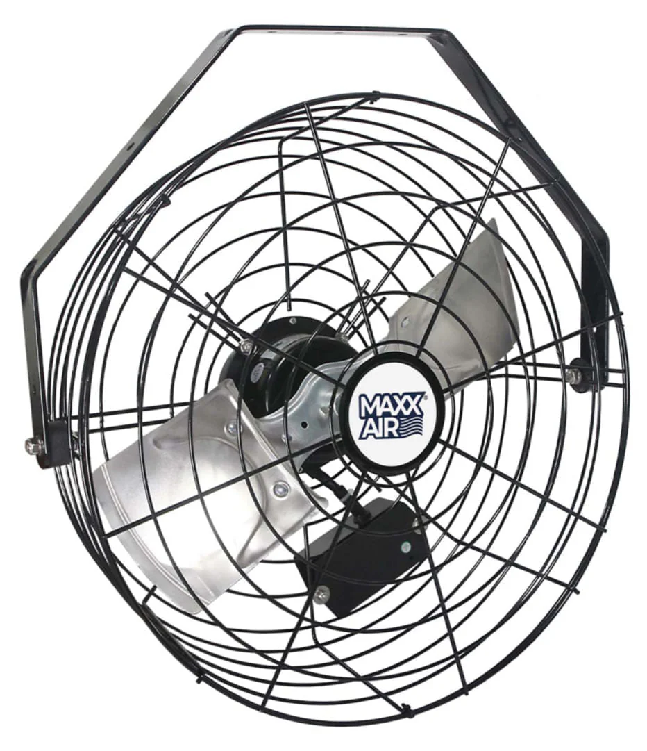 18" High Velocity 3-Speed Wall Mount Fan, 3300 cfm - Image 2