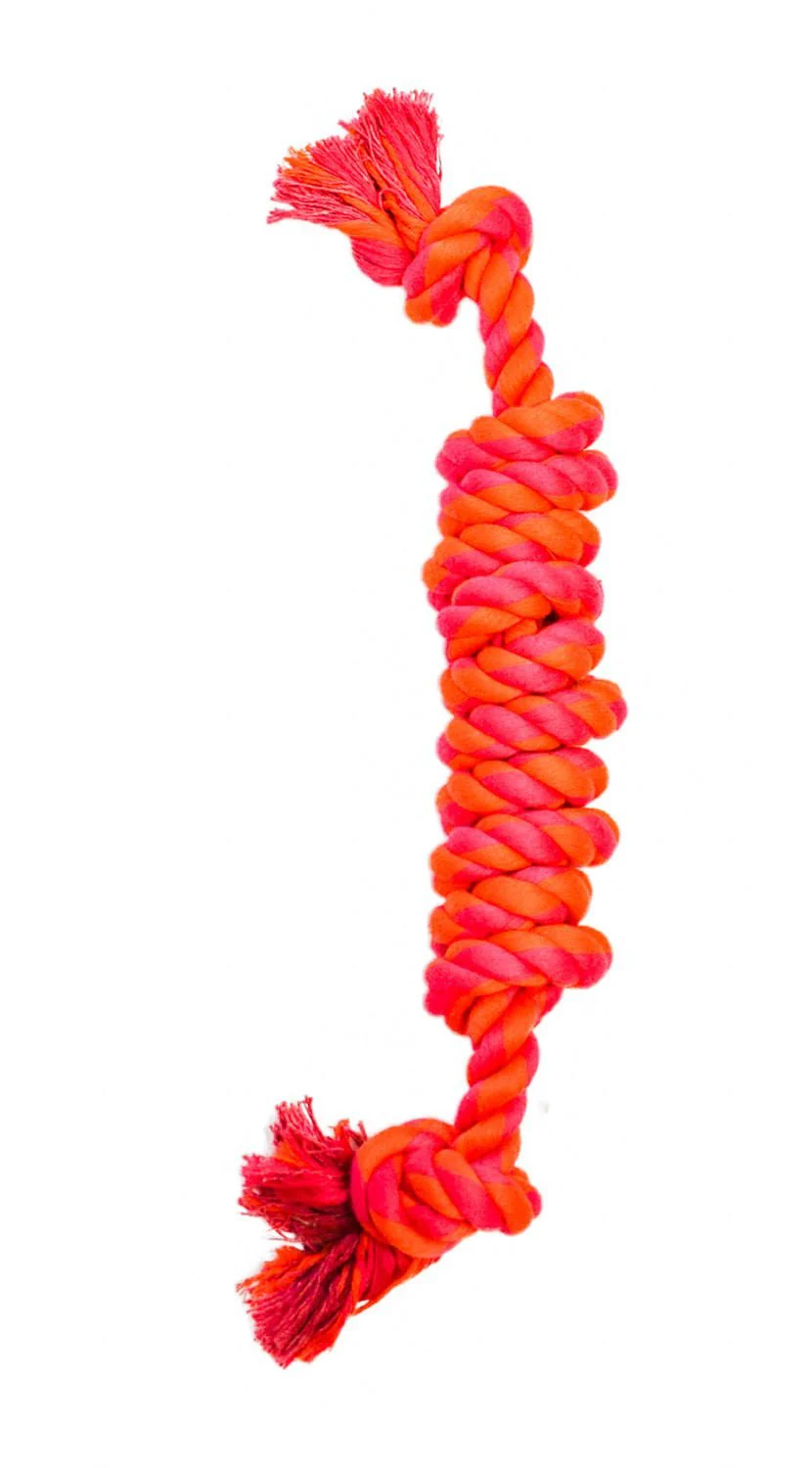 Knotted Cotton Rope Dog Bone Tug Toy - Image 13