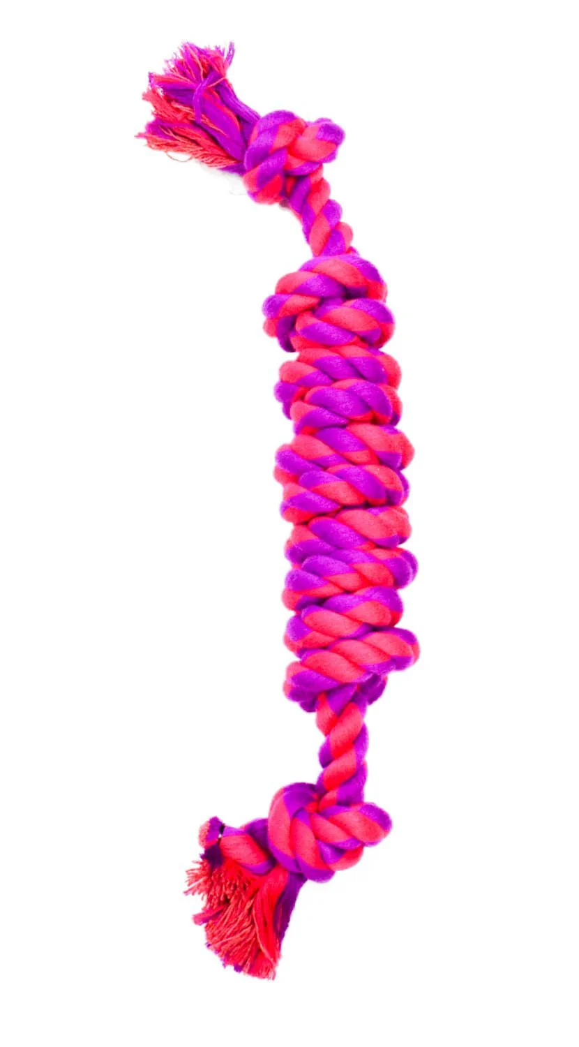 Knotted Cotton Rope Dog Bone Tug Toy - Image 14