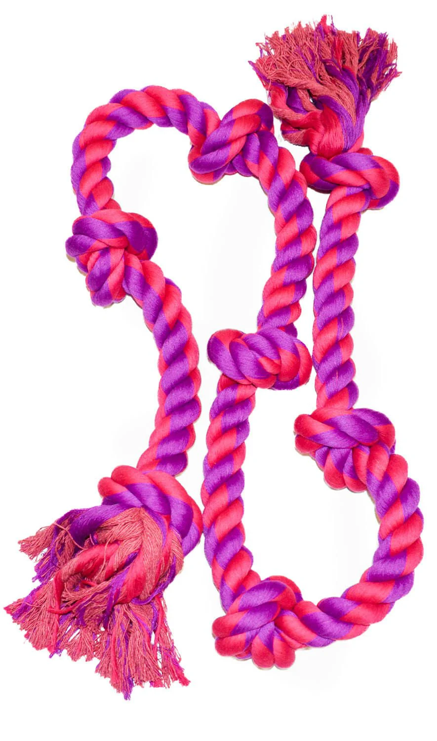 Knotted Cotton Rope Dog Bone Tug Toy - Image 16