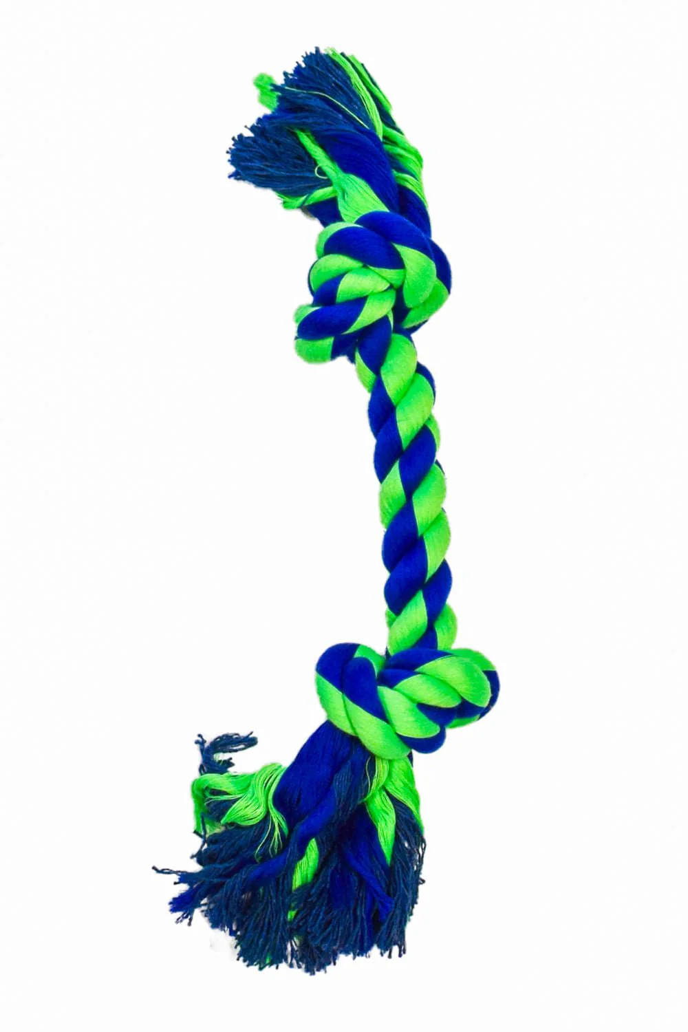 Knotted Cotton Rope Dog Bone Tug Toy - Image 2