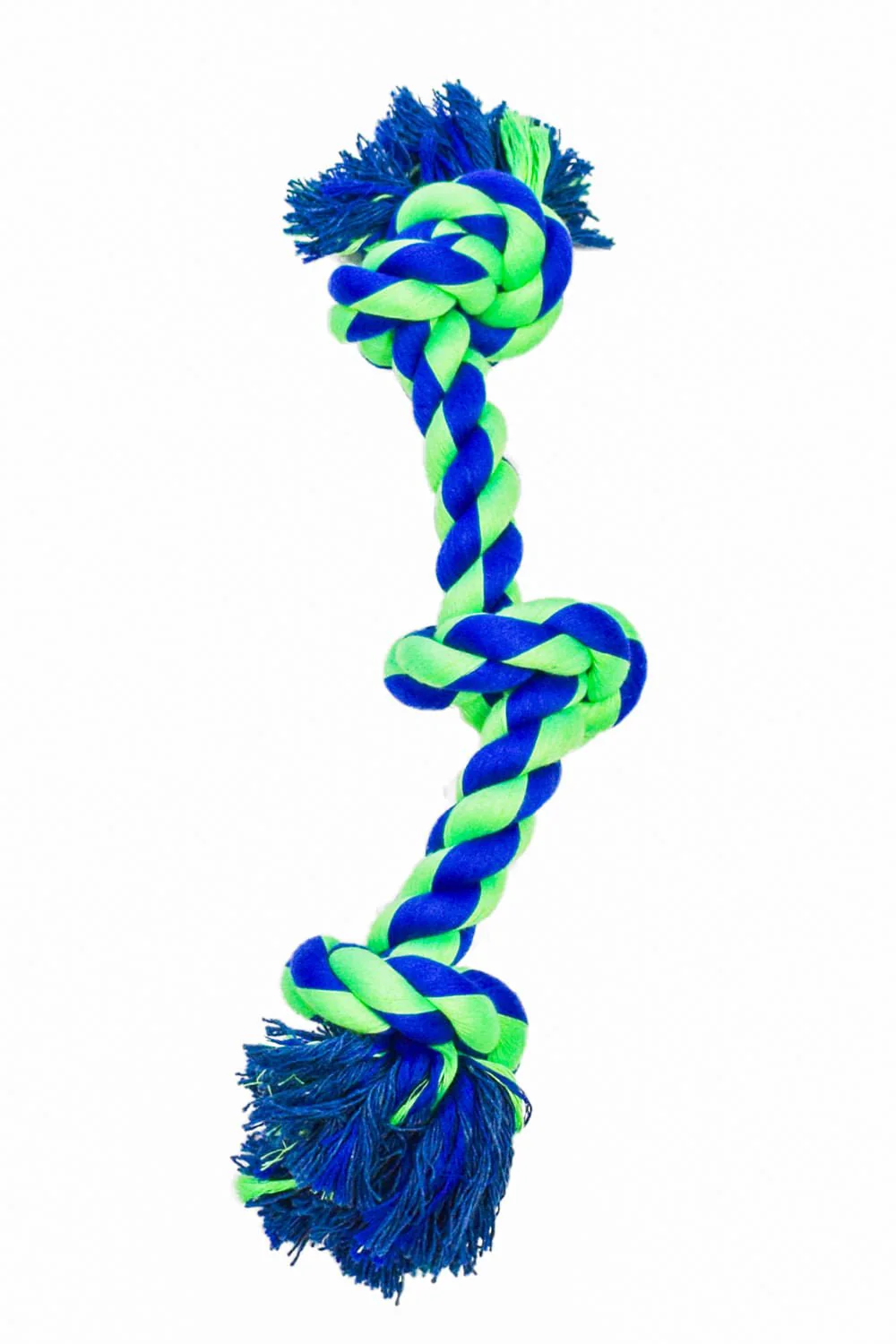 Knotted Cotton Rope Dog Bone Tug Toy - Image 9