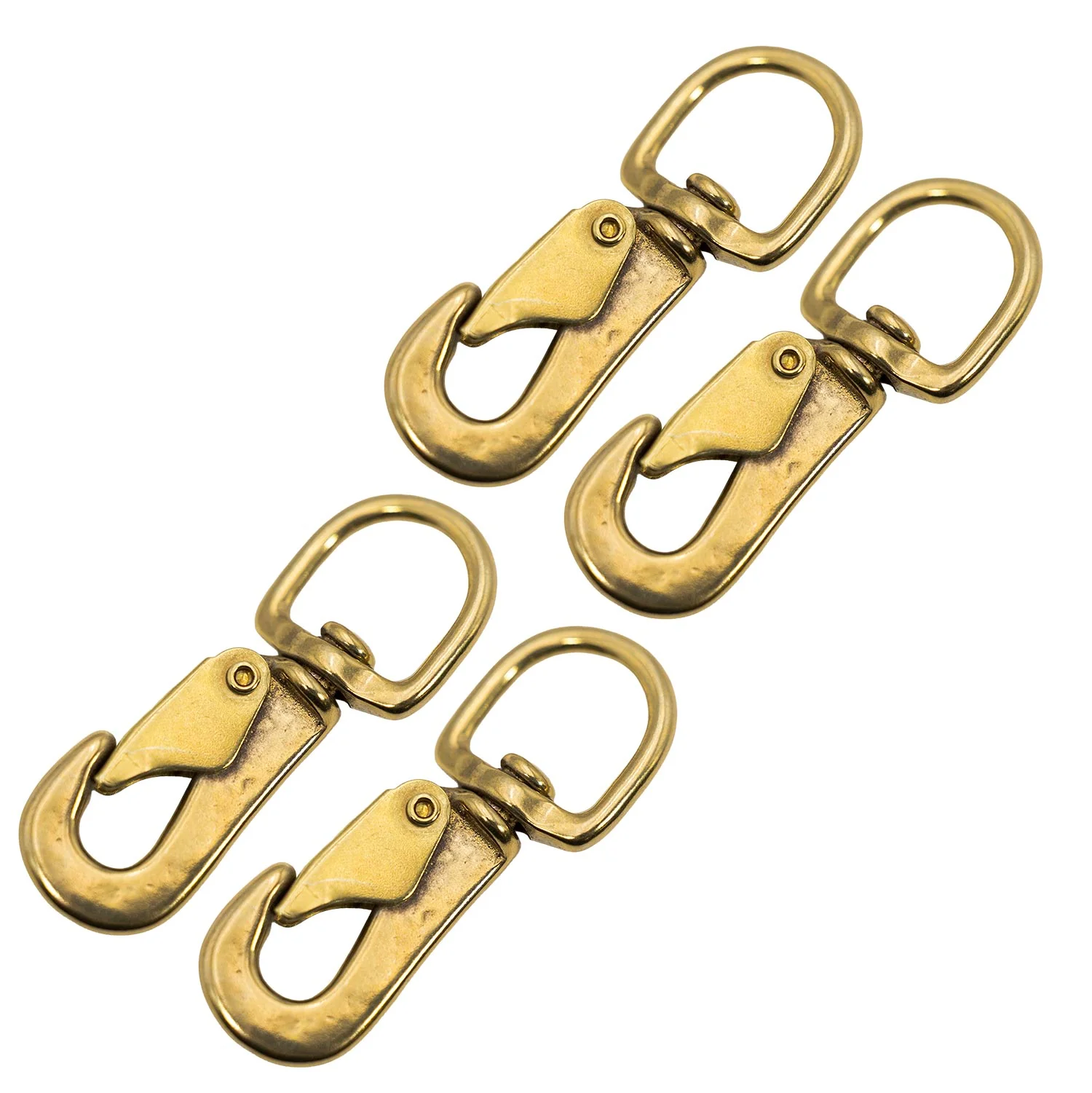 Jeffers Solid Brass Spring Snap - Image 4