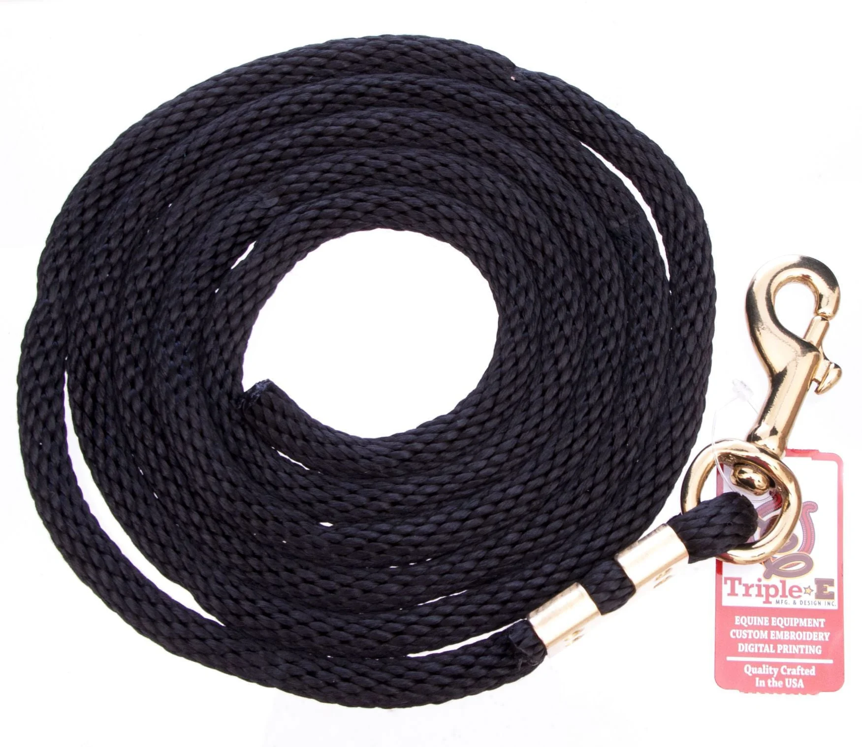 Triple E Mini Poly Horse Lead Rope with Bolt Snap, 7" - Image 18