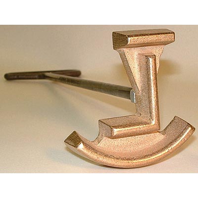 L&H Copper Alloy Freeze Branders Complete Set (0 to 9 or A to Z) for Livestock