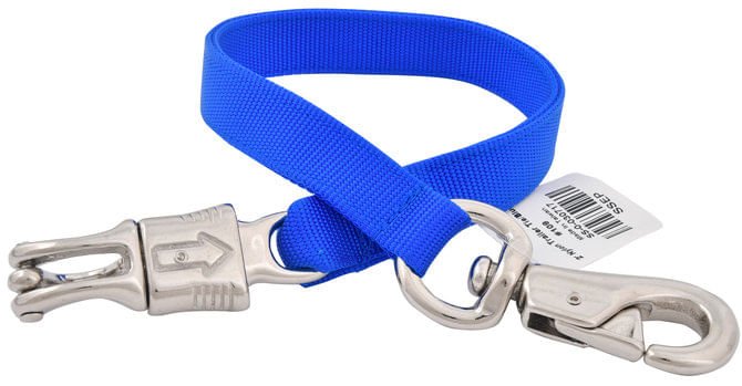 Jeffers Nylon Horse Trailer Tie – Heavy Duty 2-Ply with Bull Snap & Panic Snap, Quick Release - Image 3