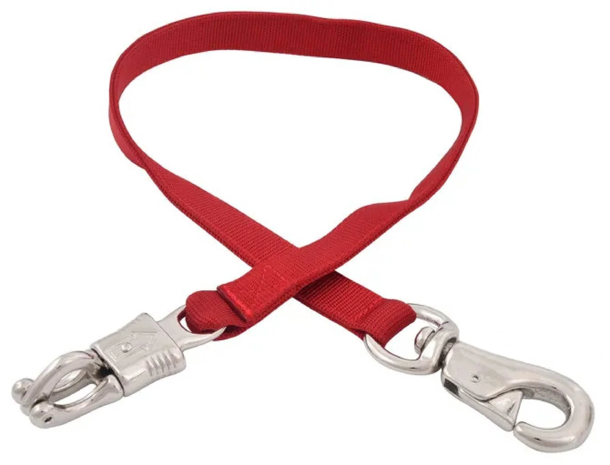 Jeffers Nylon Horse Trailer Tie – Heavy Duty 2-Ply with Bull Snap & Panic Snap, Quick Release - Image 6