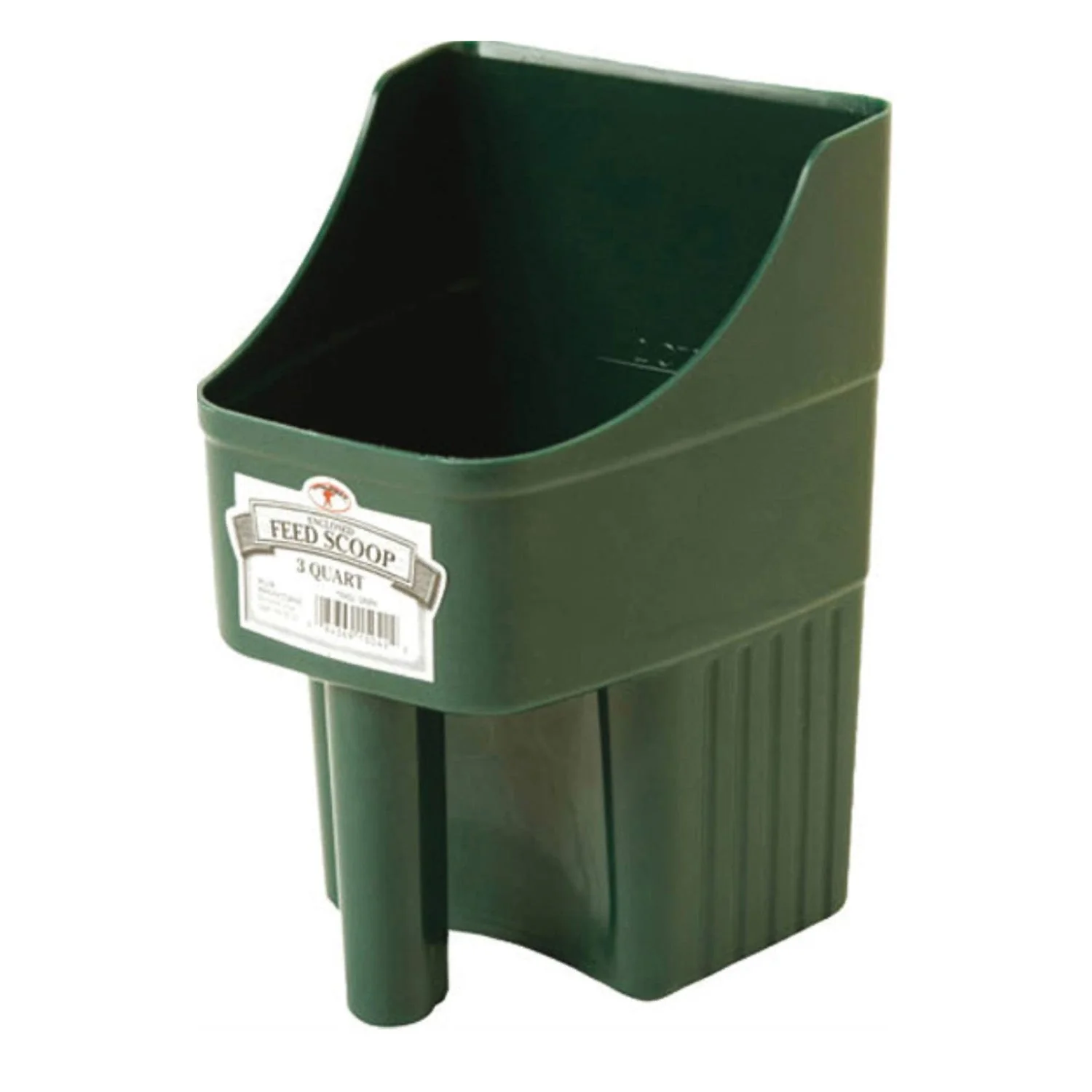 Little Giant Plastic Enclosed Feed Scoop, 3 Quart - Image 3