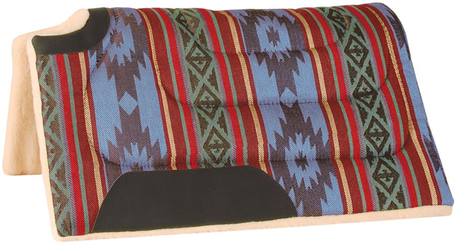 Mustang Sierra Herculon Cut Back & Built Up Saddle Pad, 30" x 32" - Image 4