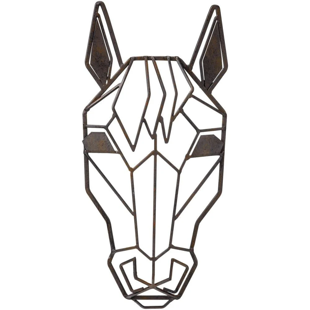 3D Metal Horse Wall Hanging