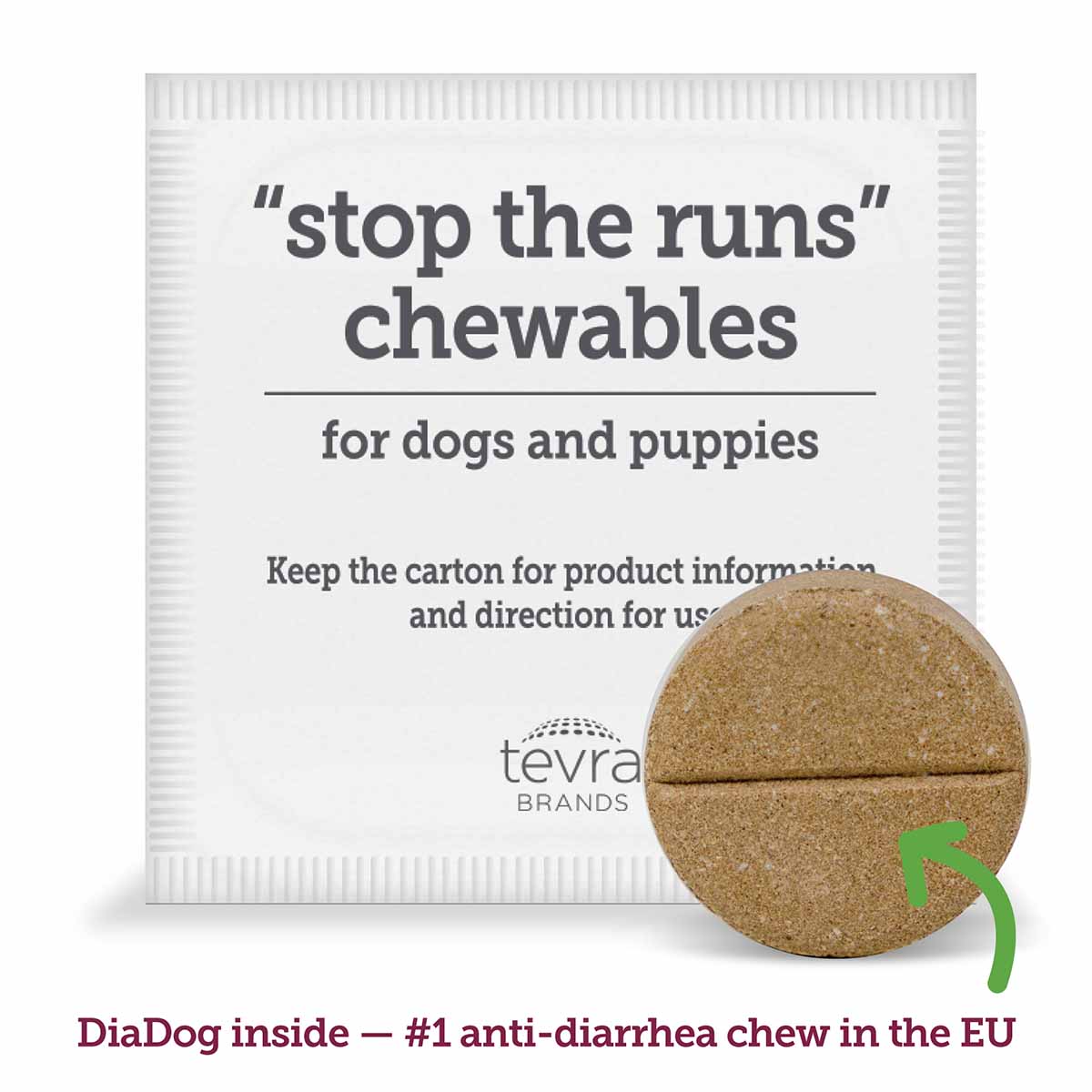 'Stop the Runs' Anti-Diarrhea Chewables for Dogs, 6-1 ct - Image 7