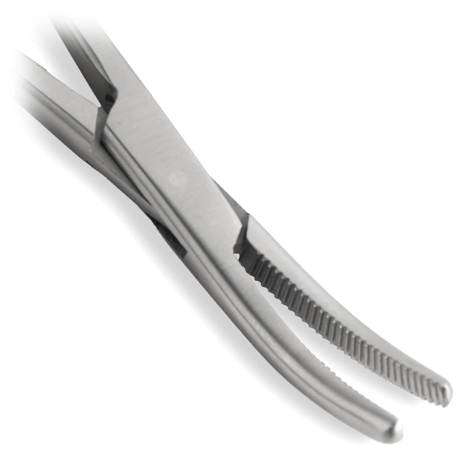 Jeffers Stainless Steel Artery Forceps/Needle Holder with Locking Mechanism, Curved or Straight Tip - Image 9