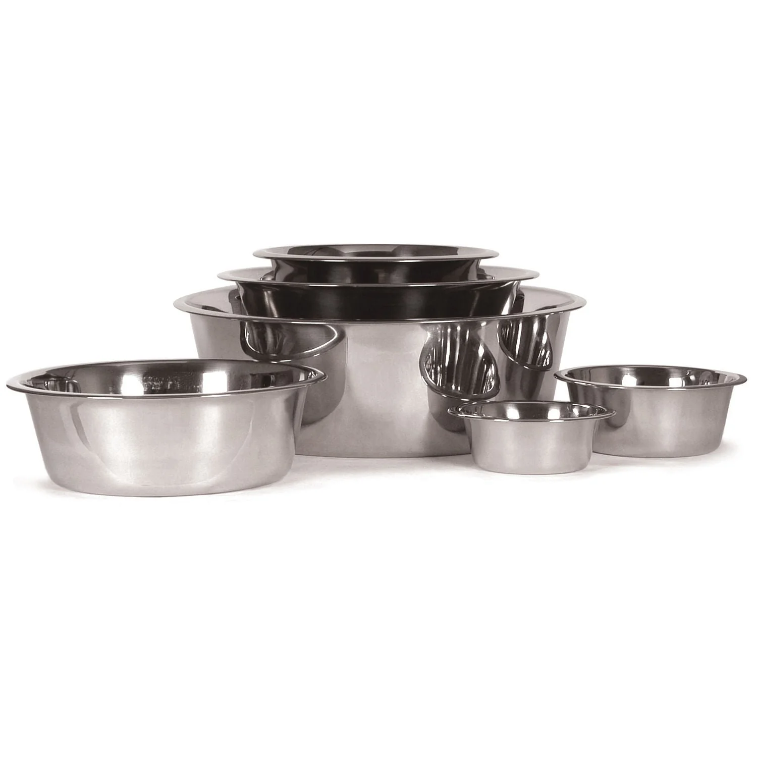 Jeffers Standard-Weight Stainless Steel Food & Water Pet Bowls - Image 15