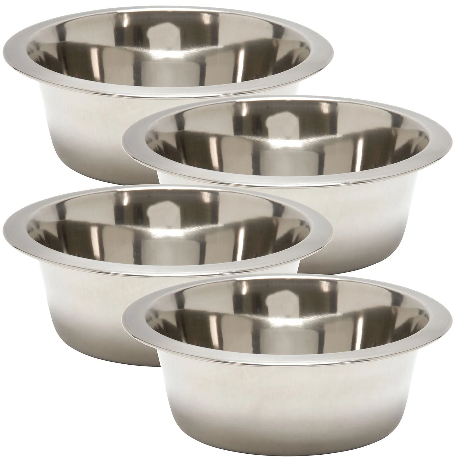 Jeffers Standard-Weight Stainless Steel Food & Water Pet Bowls - Image 17