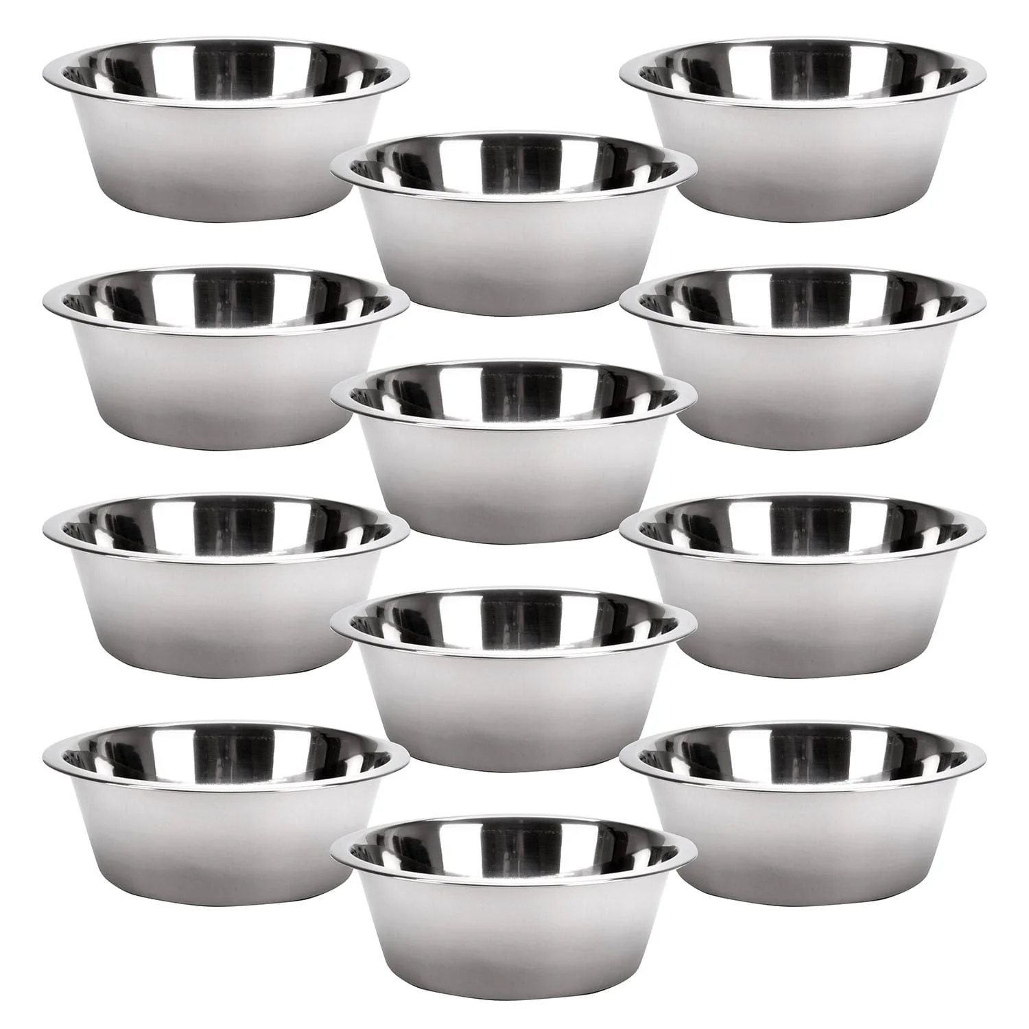 Jeffers Standard-Weight Stainless Steel Food & Water Pet Bowls - Image 22