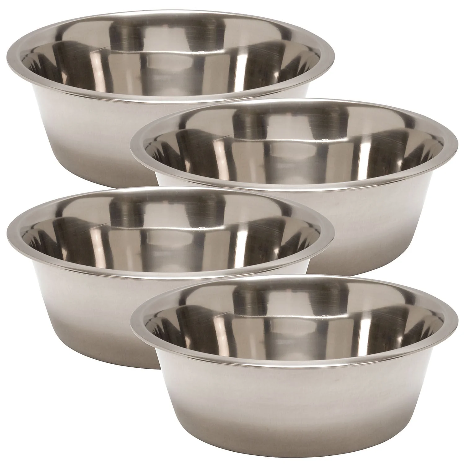 Jeffers Standard-Weight Stainless Steel Food & Water Pet Bowls - Image 26