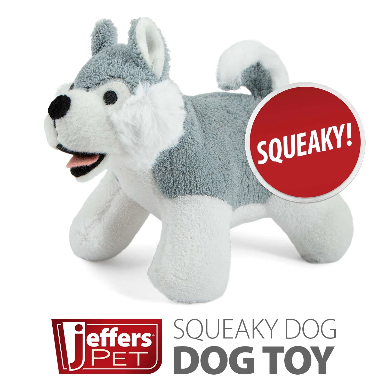 Jeffers Animal Cuddlers Plush Squeaky Dog Toys - Image 6