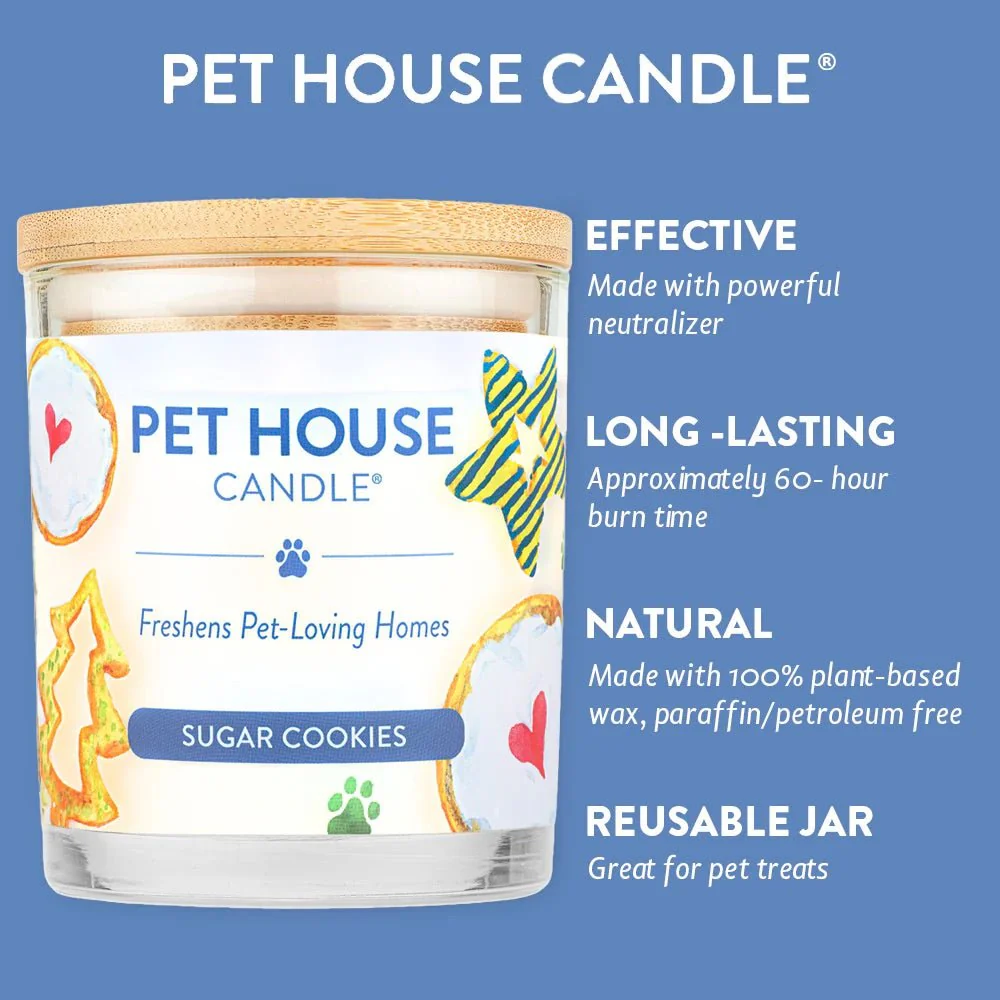 Pet House Pet Odor Candle – Pet Odor Eliminating, Non-Toxic, Long-Lasting, Hand-Poured in USA - Image 124