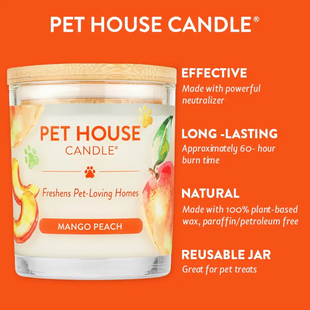 Pet House Pet Odor Candle – Pet Odor Eliminating, Non-Toxic, Long-Lasting, Hand-Poured in USA - Image 46