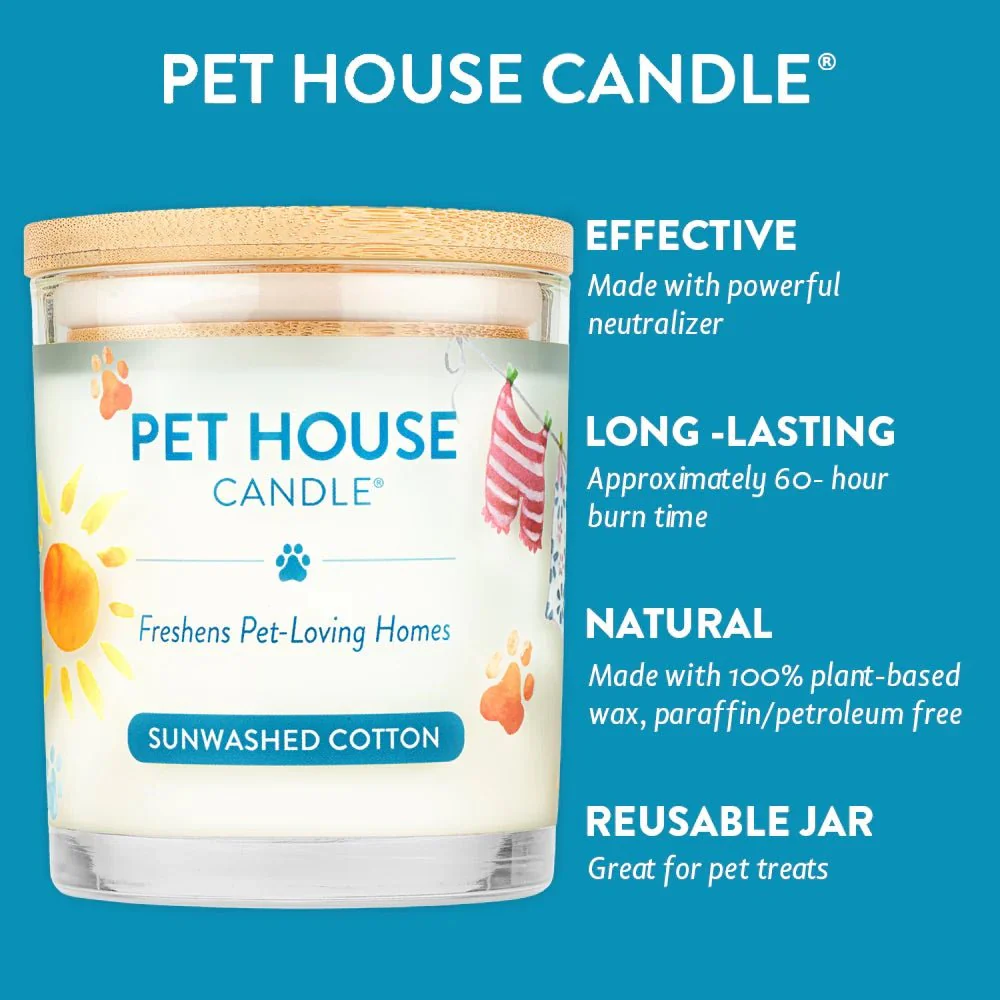 Pet House Pet Odor Candle – Pet Odor Eliminating, Non-Toxic, Long-Lasting, Hand-Poured in USA - Image 61