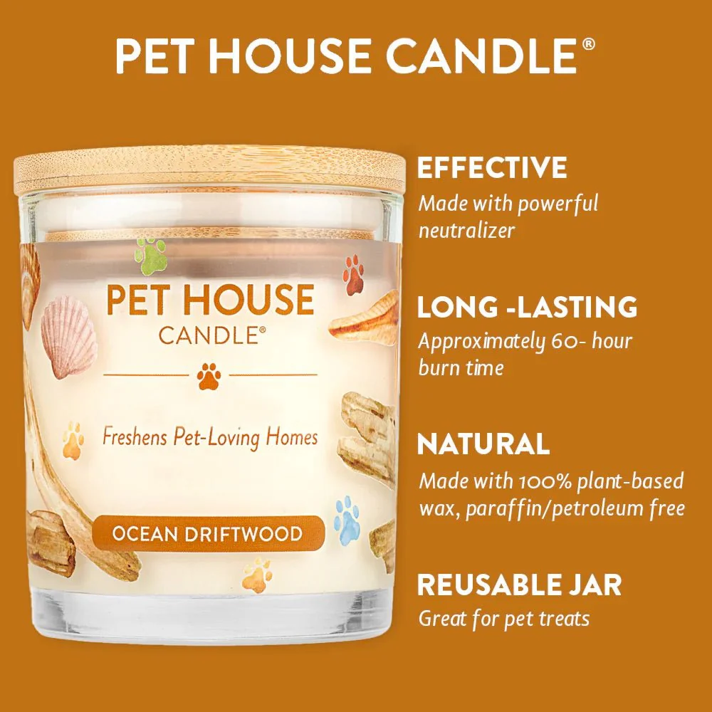 Pet House Pet Odor Candle – Pet Odor Eliminating, Non-Toxic, Long-Lasting, Hand-Poured in USA - Image 86