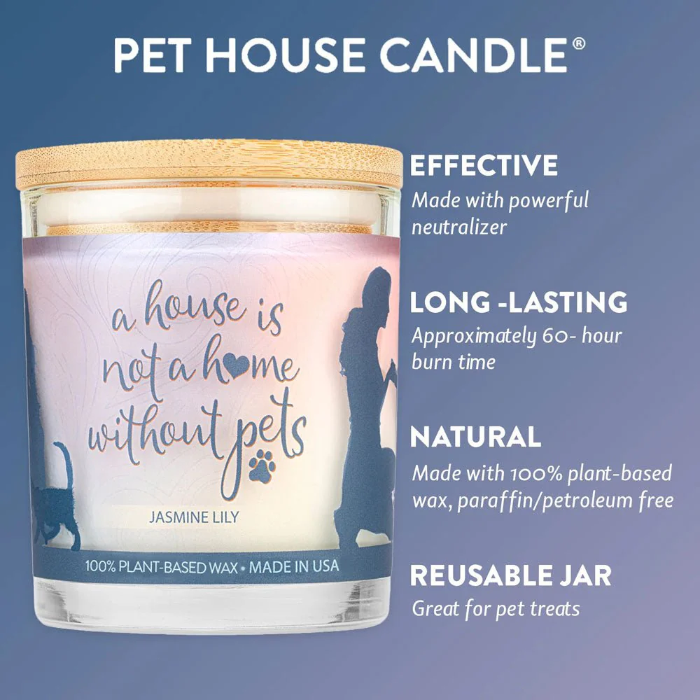 Pet House Pet Odor Candle – Pet Odor Eliminating, Non-Toxic, Long-Lasting, Hand-Poured in USA - Image 92