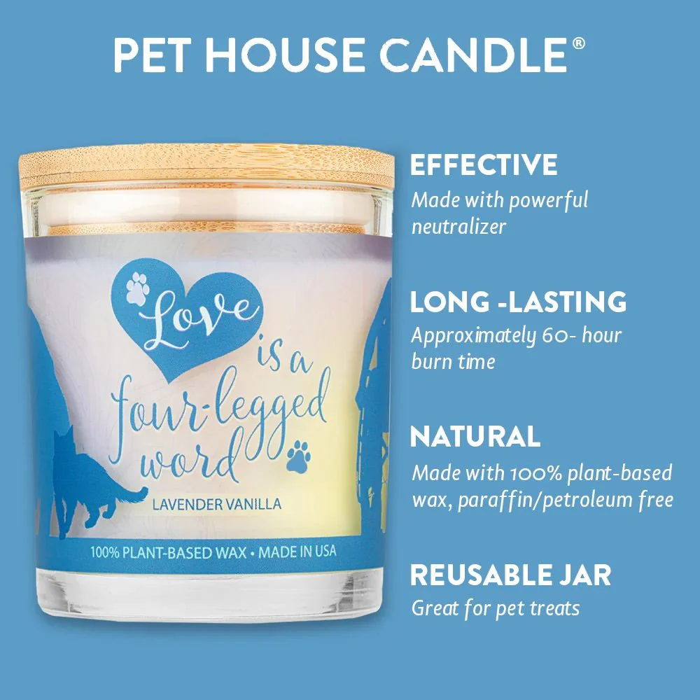 Pet House Pet Odor Candle – Pet Odor Eliminating, Non-Toxic, Long-Lasting, Hand-Poured in USA - Image 97