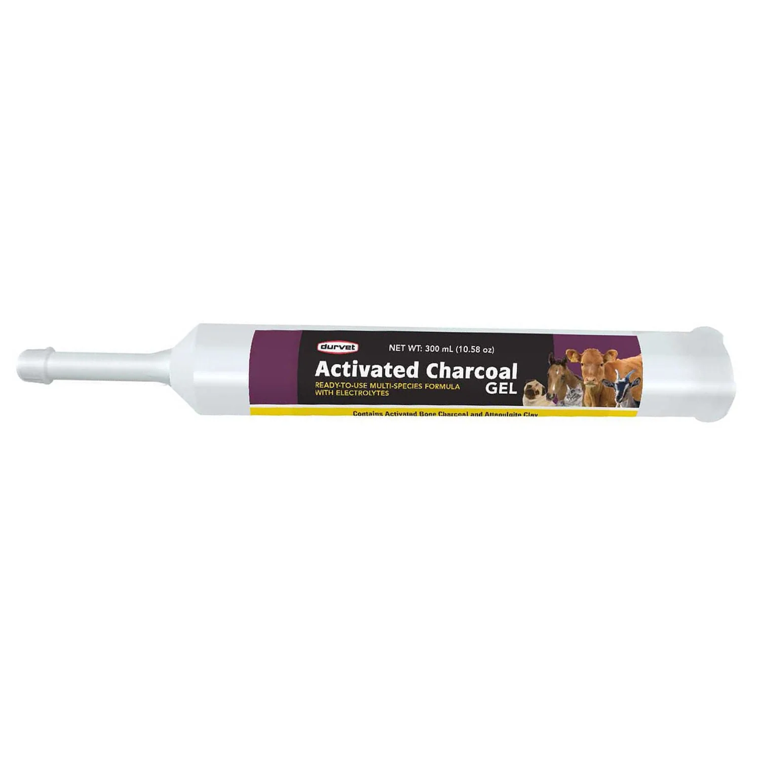 Durvet Activated Charcoal Gel - Ready-to-Use Multi-Species Formula with Electrolytes - Image 2