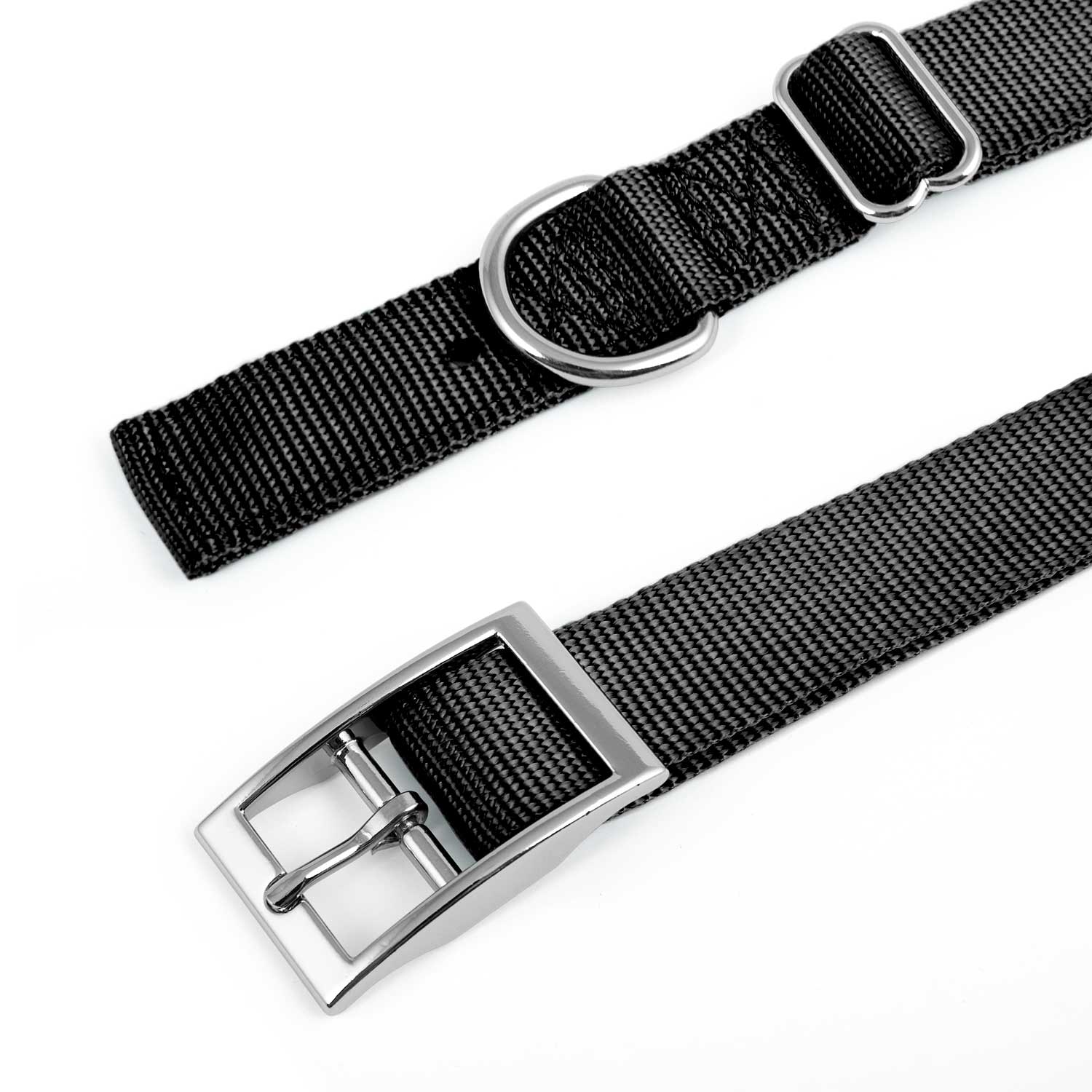 Jeffers Adjustable Nylon Dog Collar, 1"W x 14"-24"L - Image 9