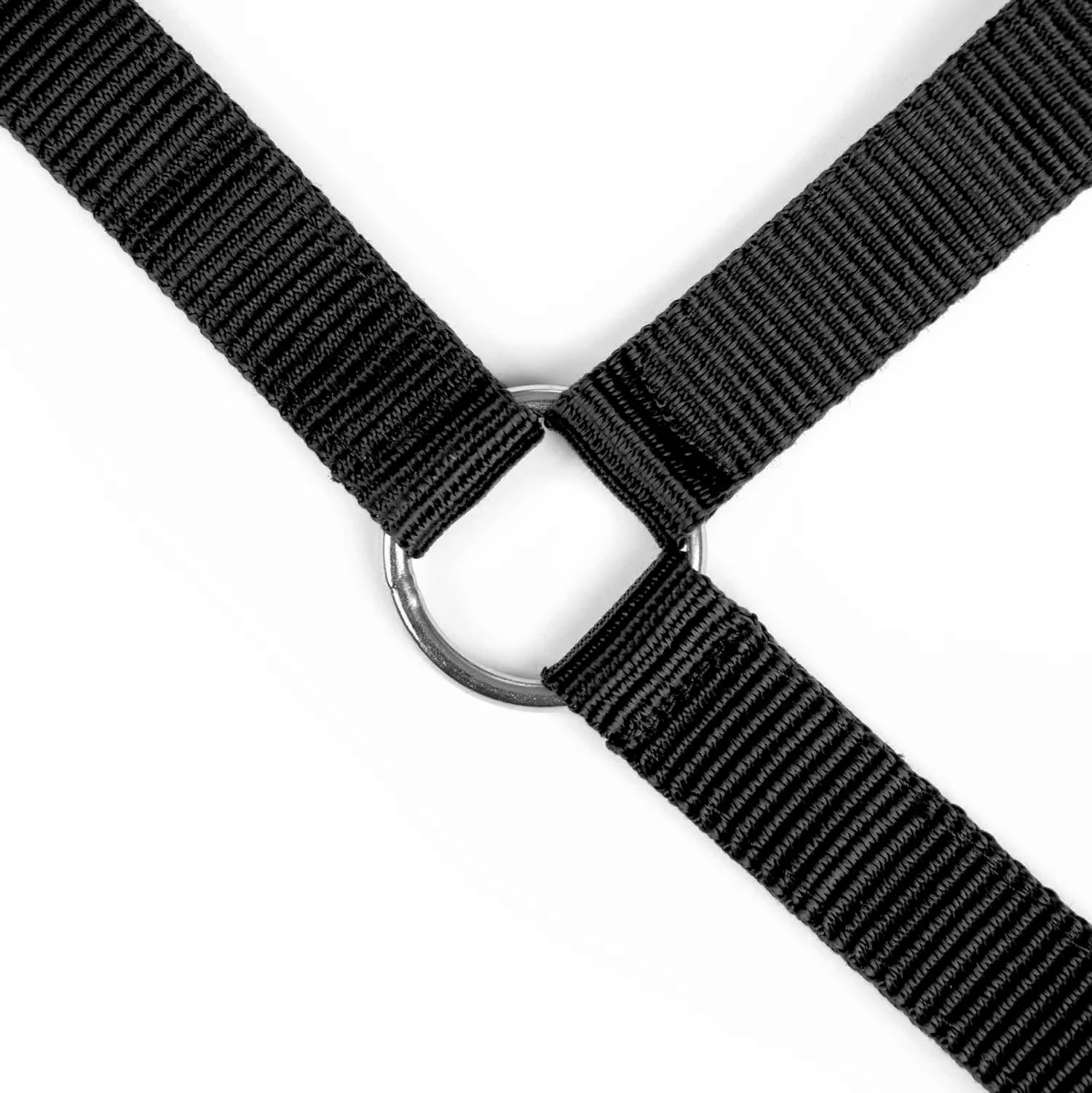 Jeffers Adjustable Nylon Full Size Horse Halter - Image 6