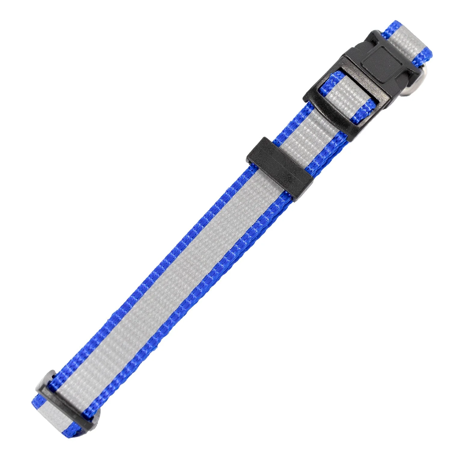 Jeffers Reflective Safety Stripe Adjustable Nylon Dog Collar – Glow-in-the-Dark for Night Visibility - Image 7