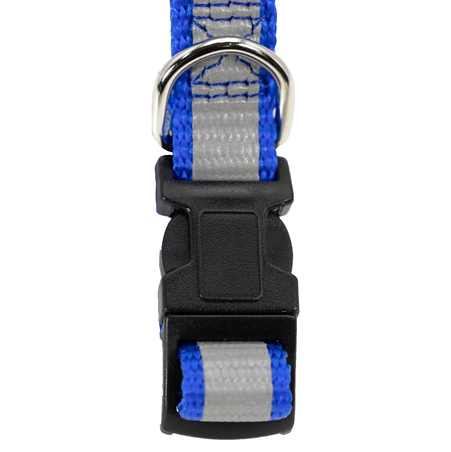 Jeffers Reflective Safety Stripe Adjustable Nylon Dog Collar – Glow-in-the-Dark for Night Visibility - Image 8