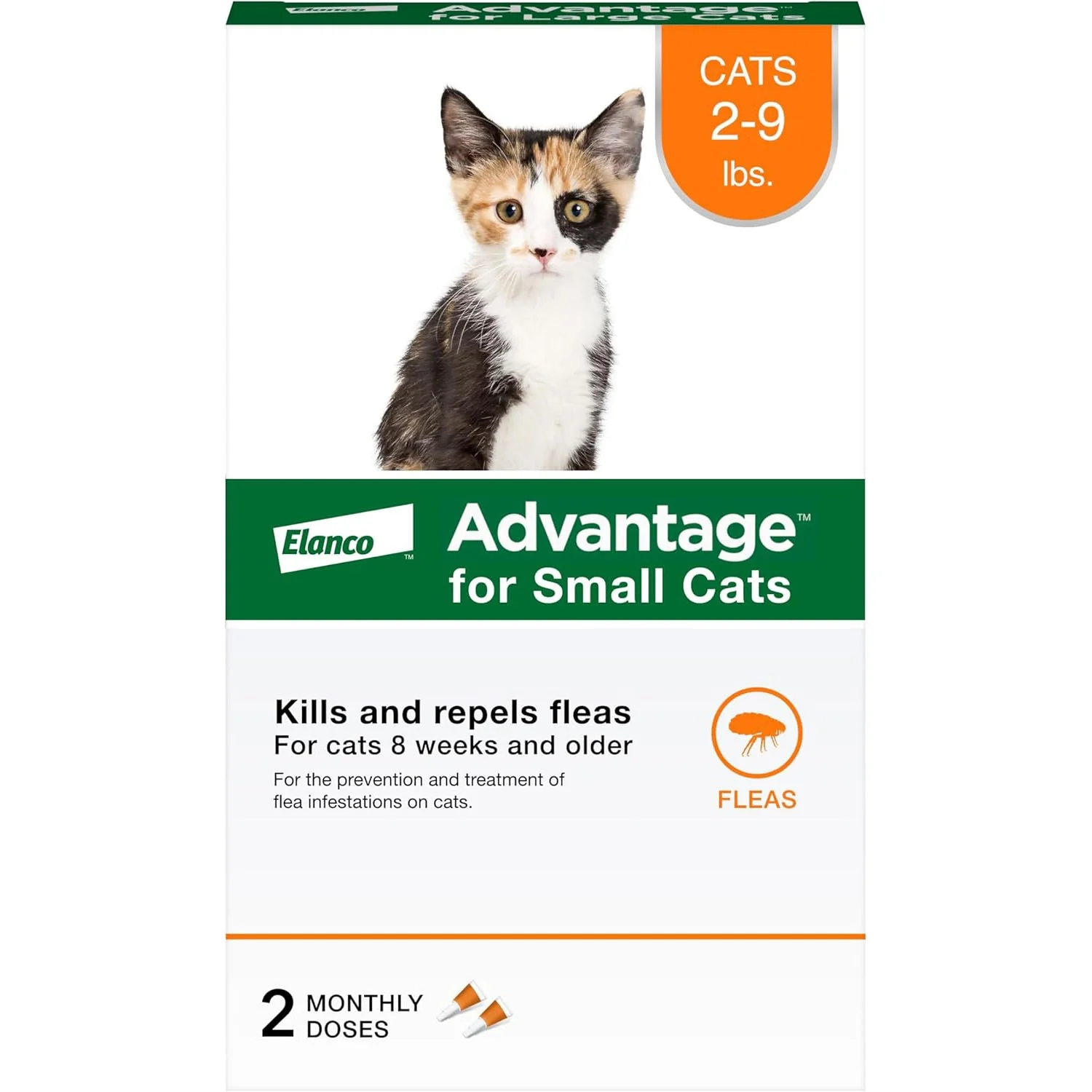 Advantage Topical Flea Protection for Cats, 2 Pack - Image 11