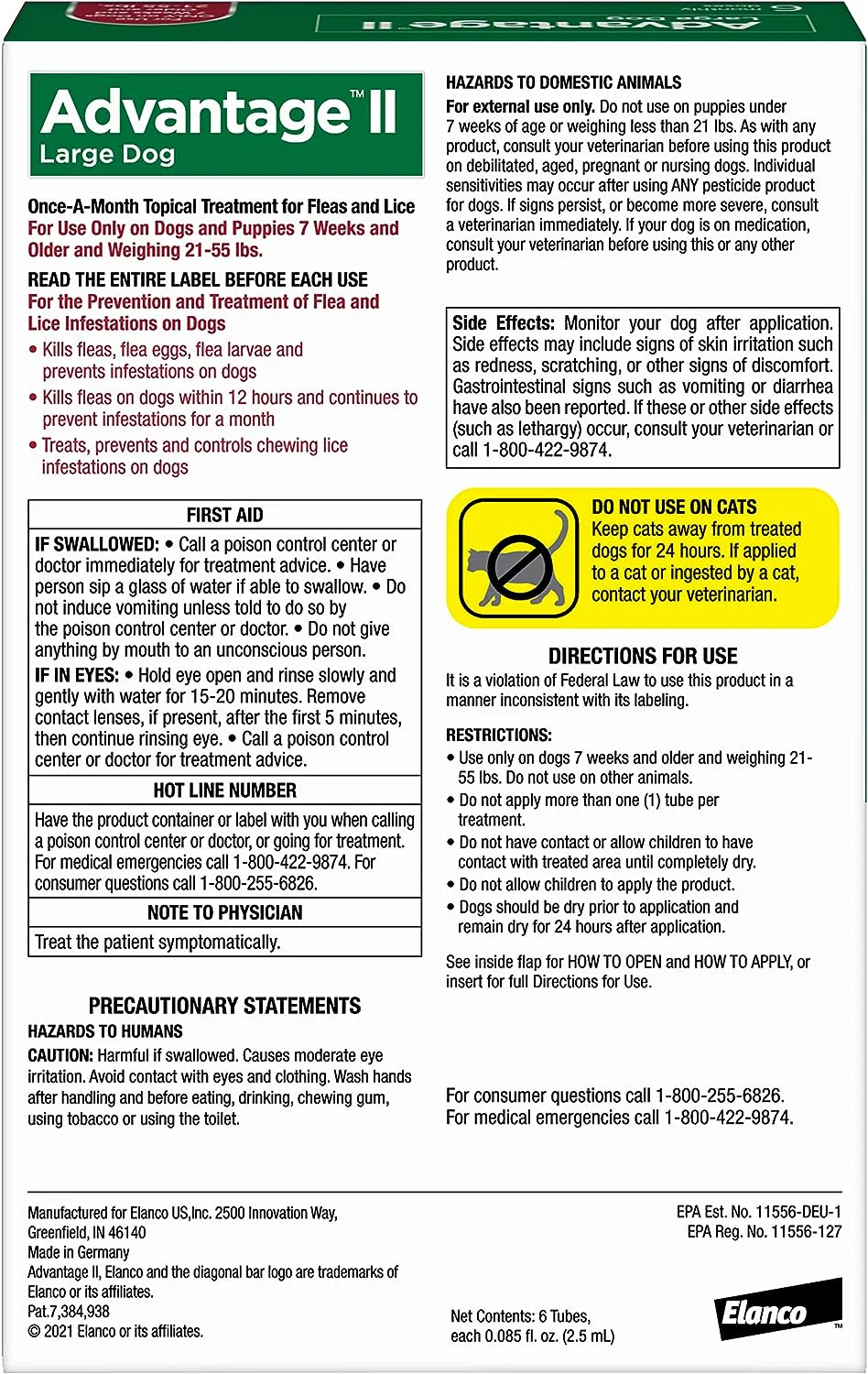 Advantage II Topical Flea & Tick for Dogs - Image 36