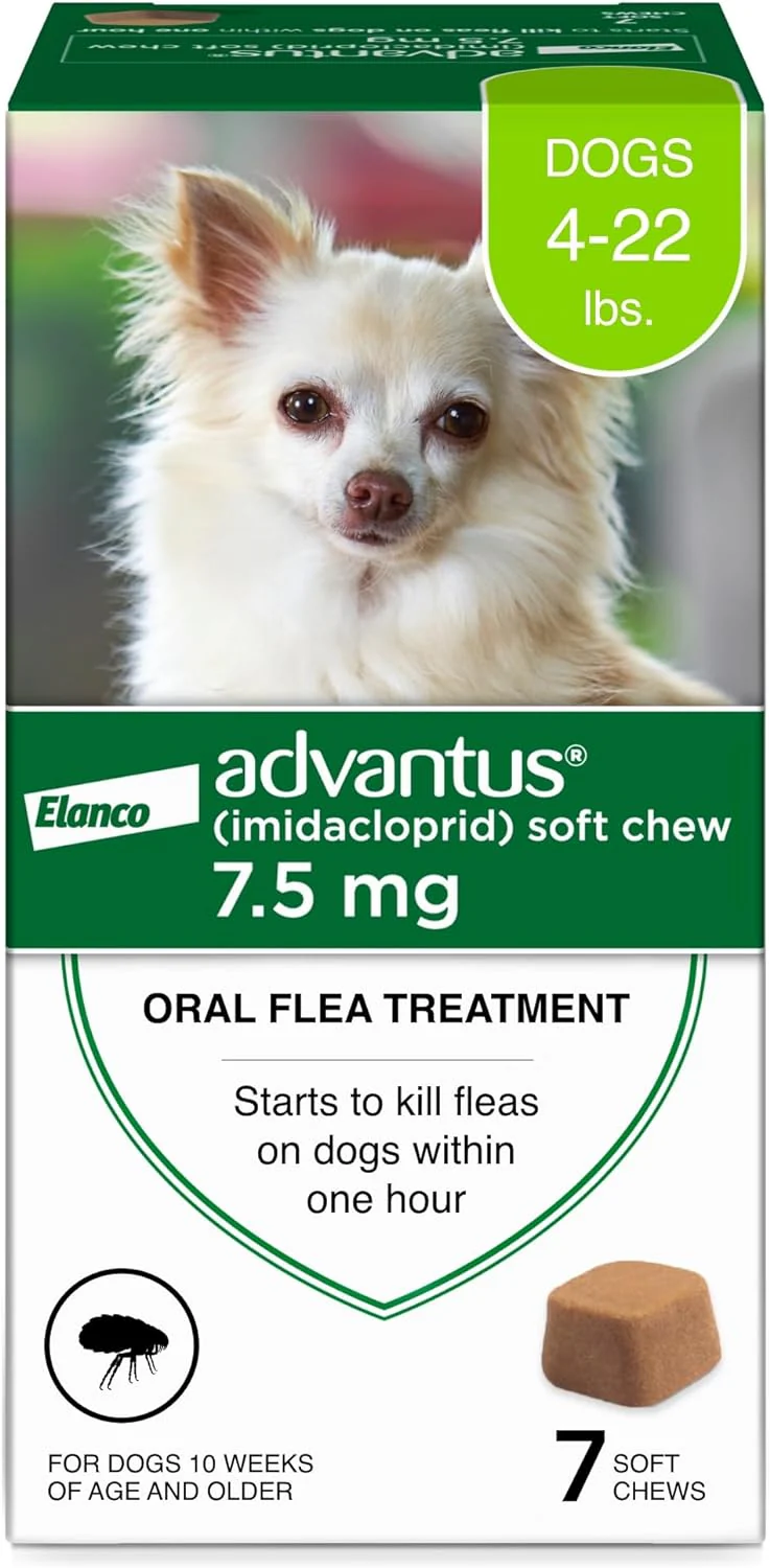 Advantus (imidacloprid) Oral Flea Treatment Soft Chews for Dogs - Image 12