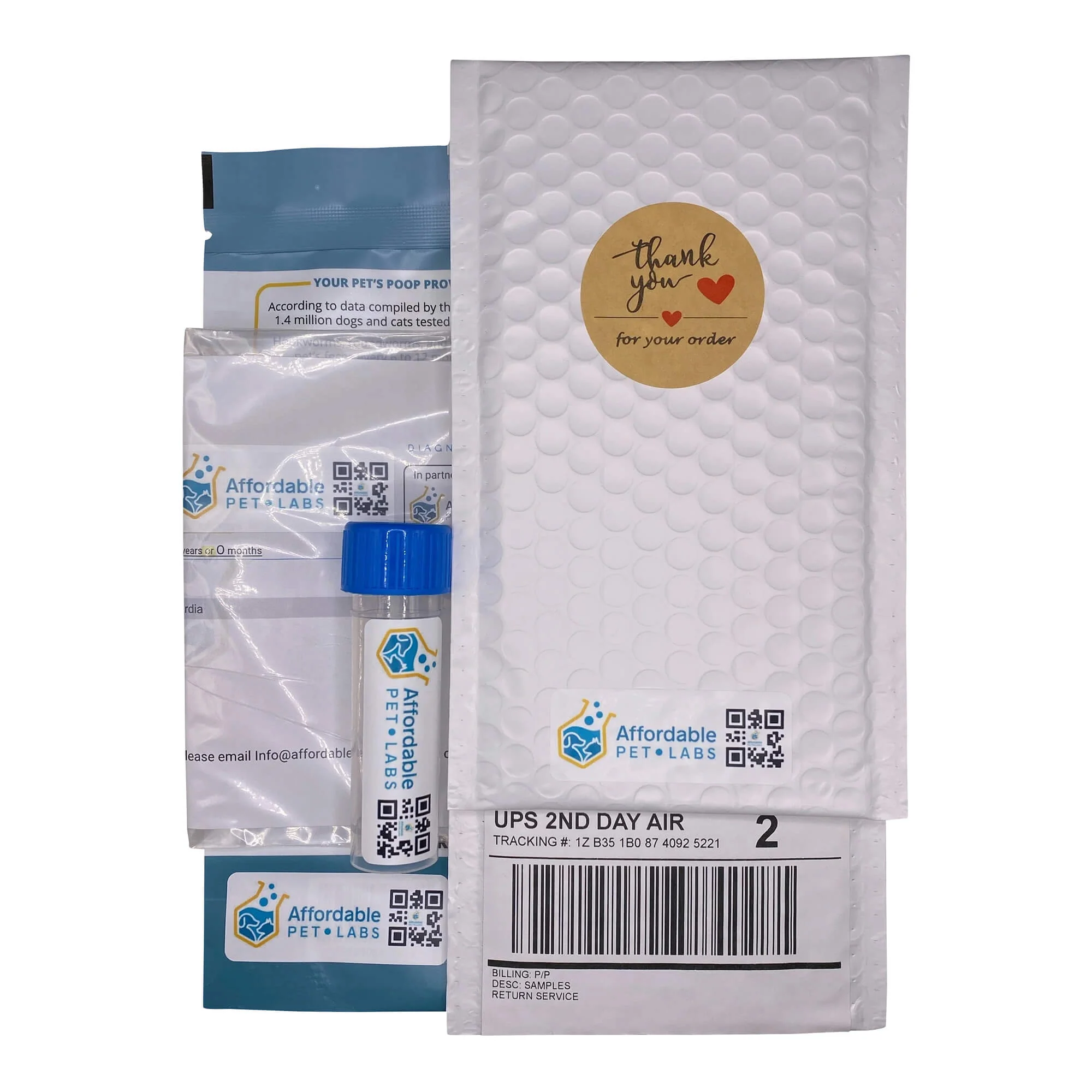 Affordable Pet Labs - Parvo Disease Diagnostic Fecal Test For Dogs, Easy Home Kit - Image 4