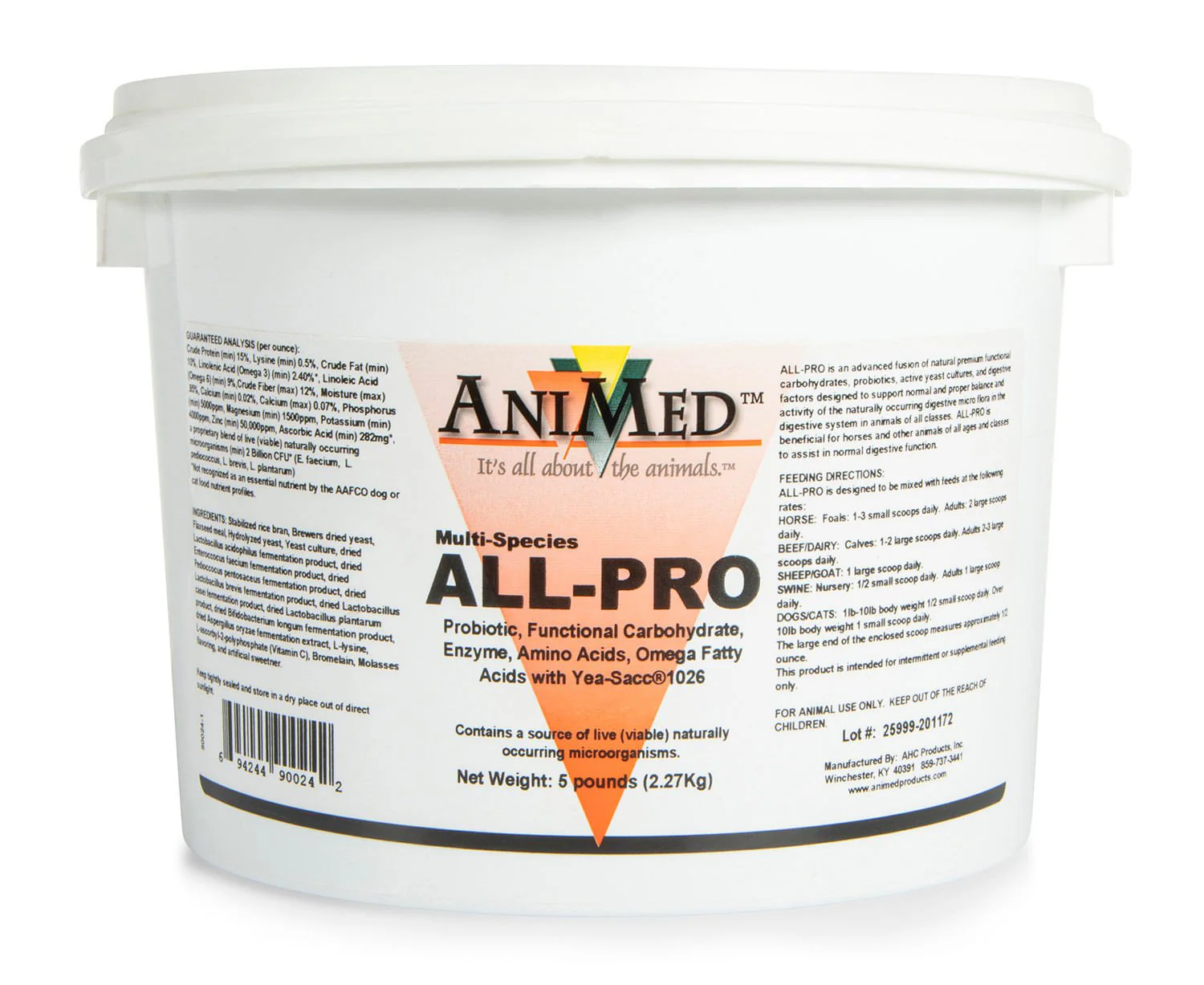 Animed ALL-PRO Probiotic Supplement for Multi-Species Animals - Image 4