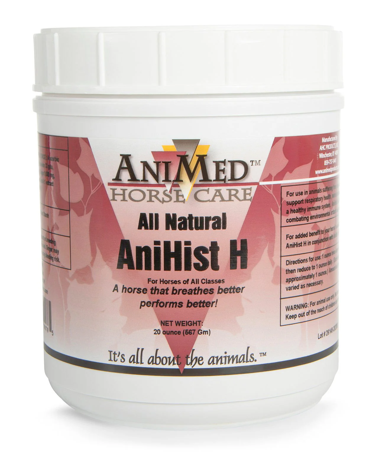 AniHist H Respiratory Supplement for Horses