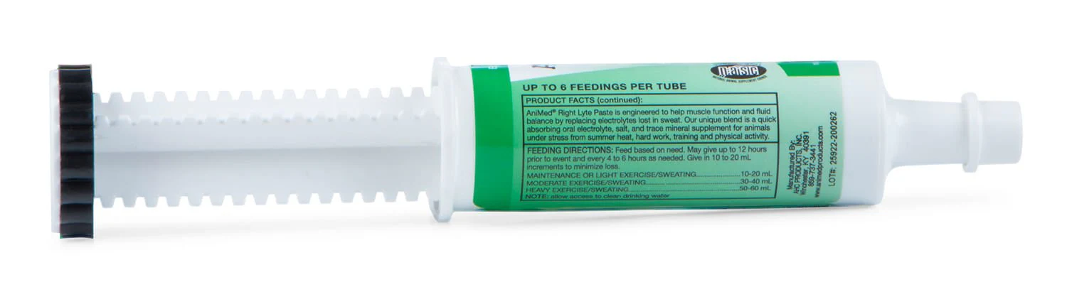 AniMed Right Lyte Equine Electrolyte Oral Gel for Horses - Image 3