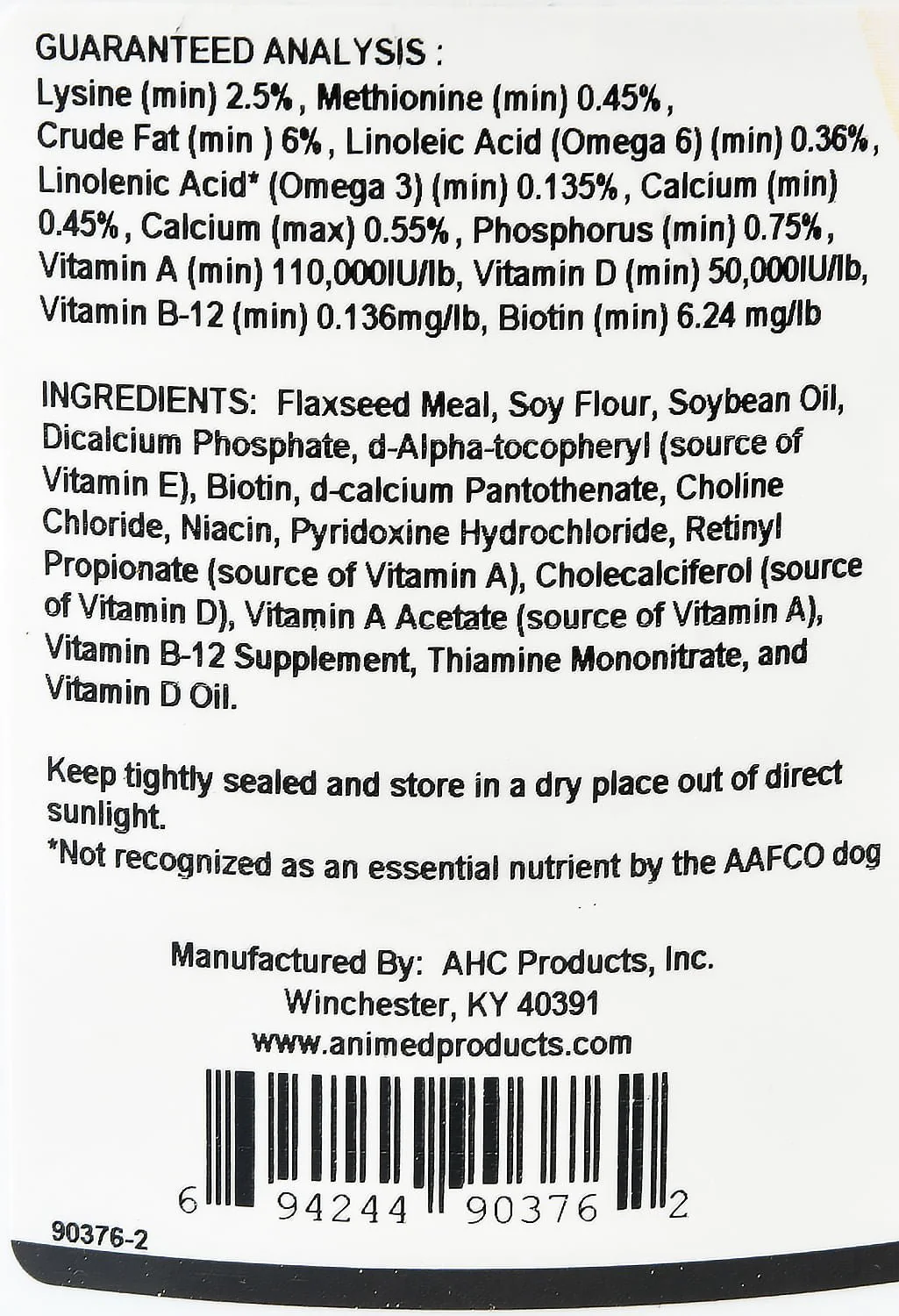 AniVite Conditioning Supplement for Multi-Species Animals - Image 2