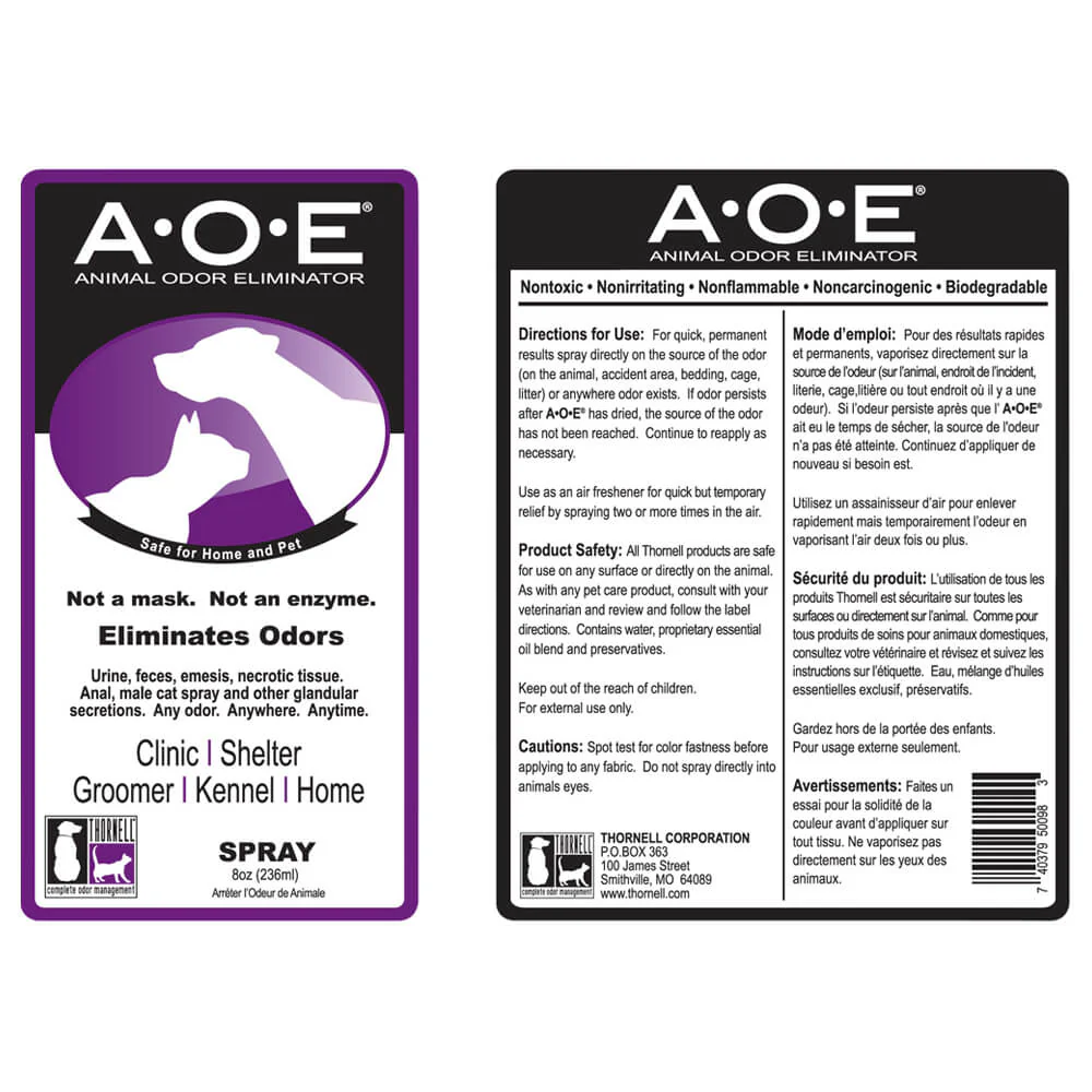 A.O.E. Animal Odor Eliminator - Image 2