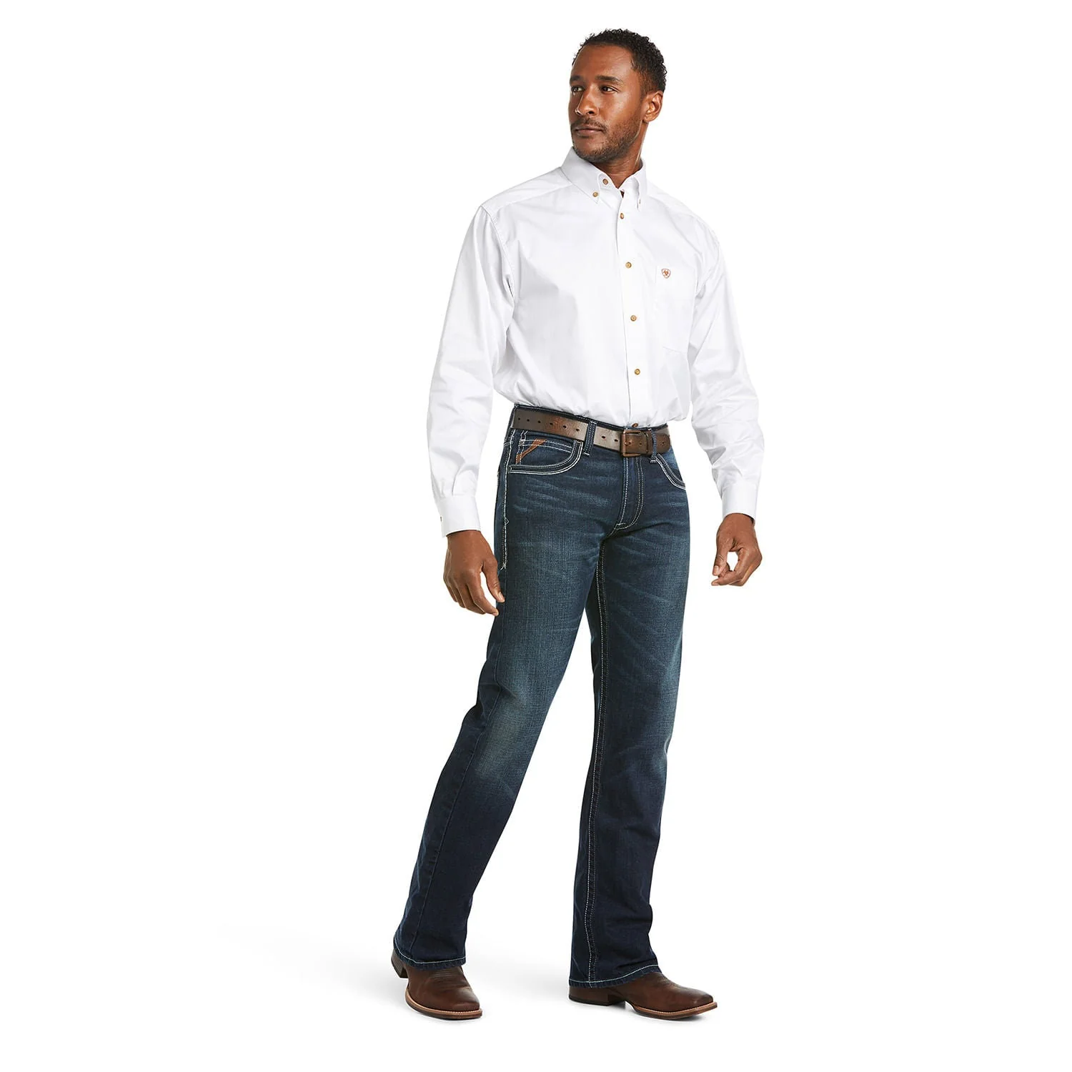 Ariat Men's M5 Slim Stretch Coltrane Stackable Straight Leg Jean