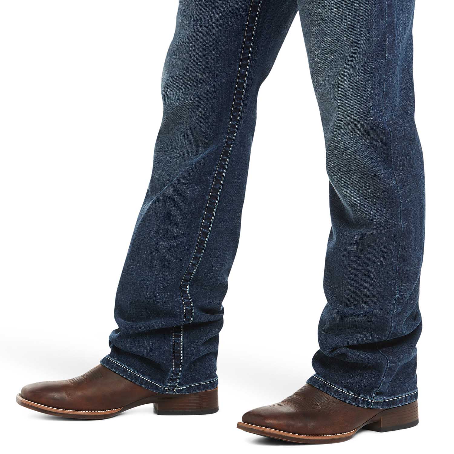 Ariat Men's M4 Low Rise Stretch Adkins Boot Cut Jean - Image 123