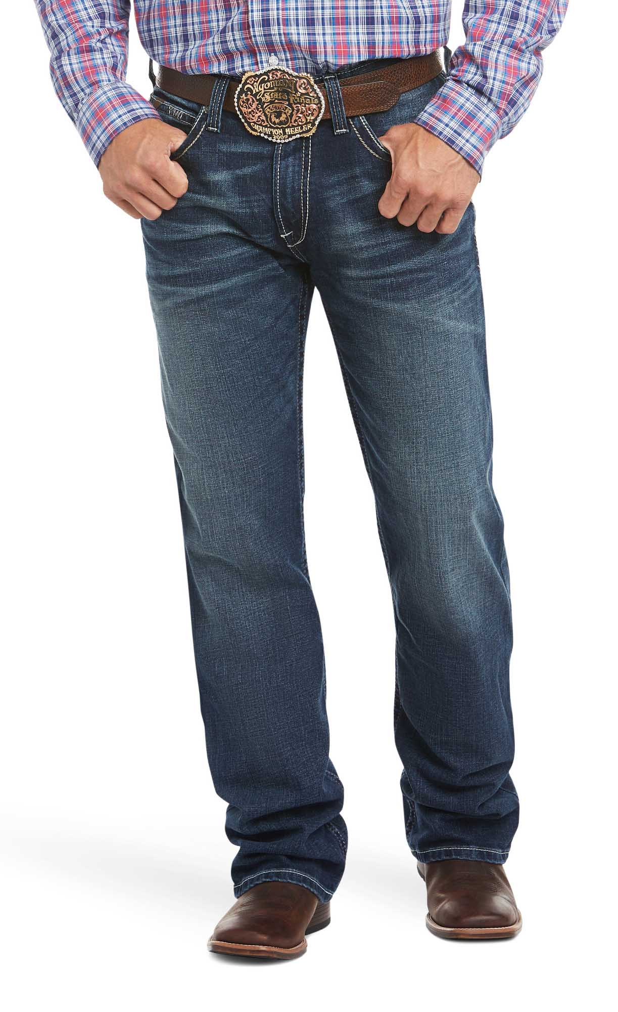 Ariat Men's M4 Low Rise Stretch Adkins Boot Cut Jean - Image 81