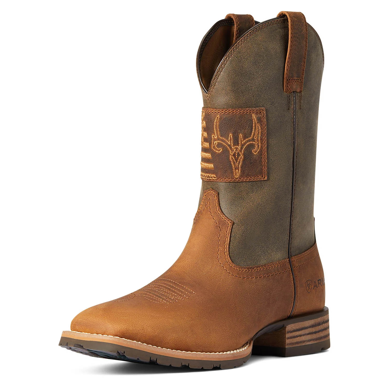 Ariat Men's Hybrid Patriot Country Western Boot - Image 3